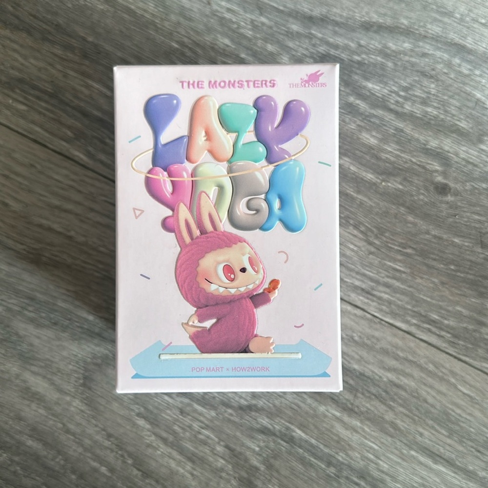 NIB The Monsters Lazy Yoga Labubu Blind Box (1 of 2)